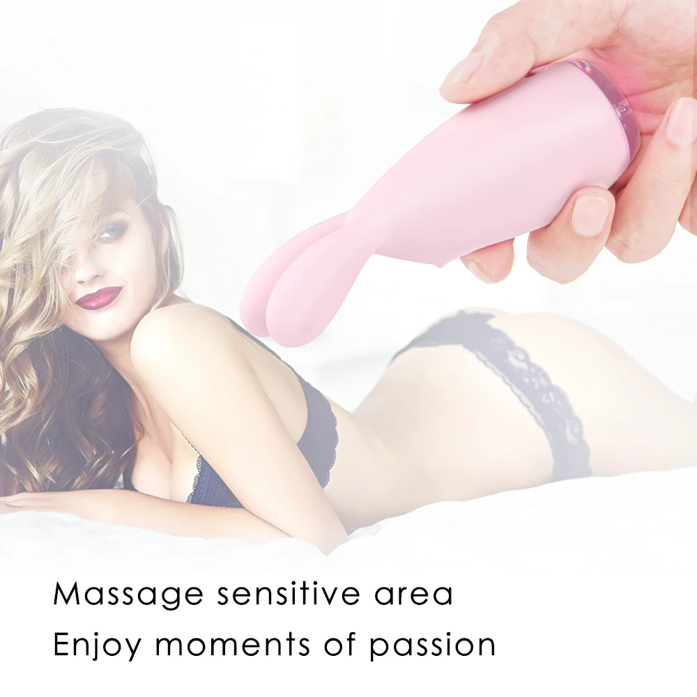 S-HANDE Lovely Sex Products Clitoris Nipple Stimulator Women Adult Sex Toys Vibrating Massage Mini Rabbit Vibrator