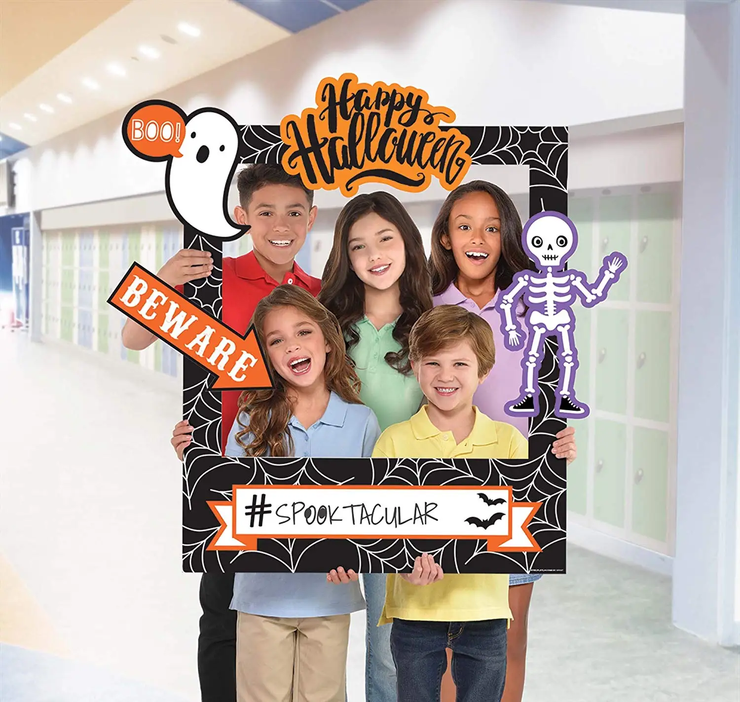 15.5 x 23.5 Beistle 00198 Halloween Photo Fun Frame Multicolor