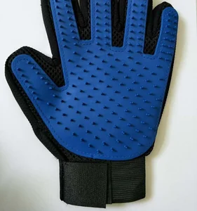 2018 Hot Sale Dog Cat Grooming Glove Pet Hair Remover Glove Brush Glove