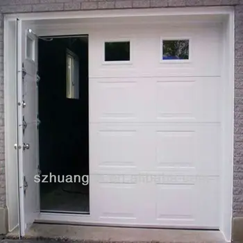 Remote Control Galvanized Steel Pass Through Garage Door ...