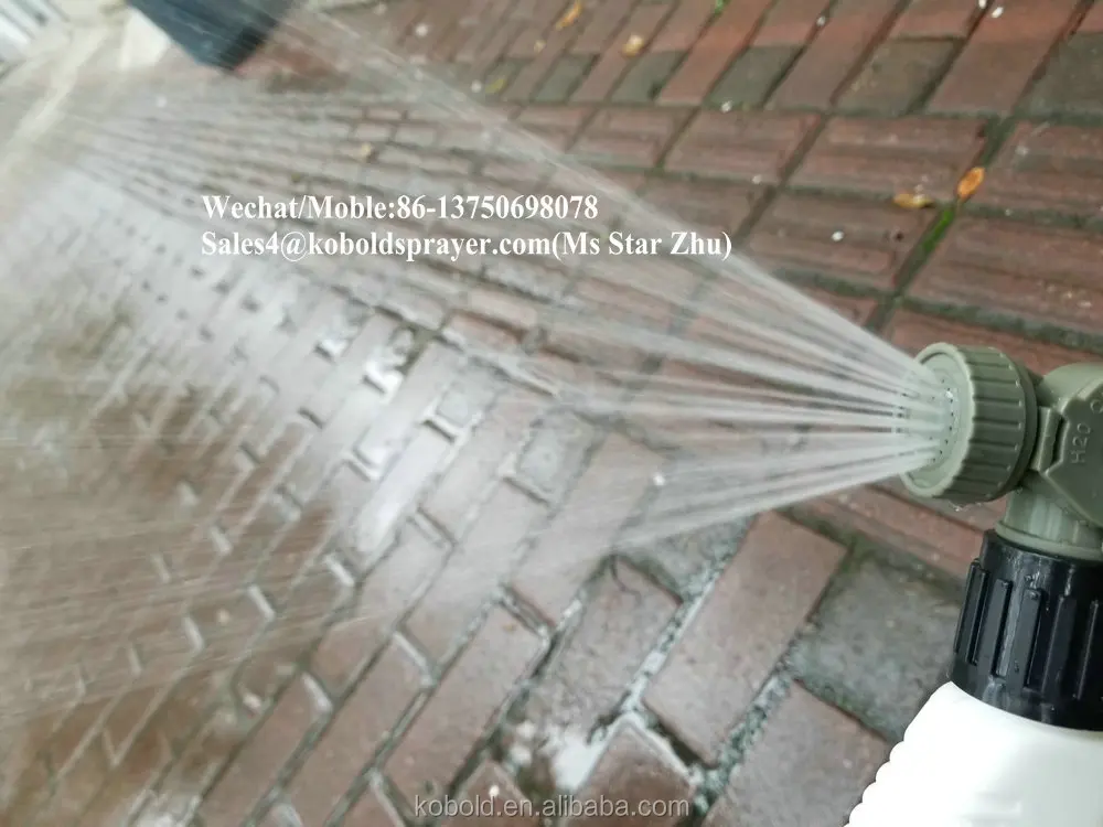 Hose End Bottle Attachment Foam Spray Gun With 500ml Foldable Bottle As