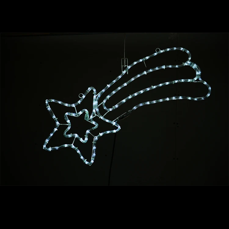 Star Shaped christmas decoration Led Christmas Star String Lights Led Christmas Meteor Lights