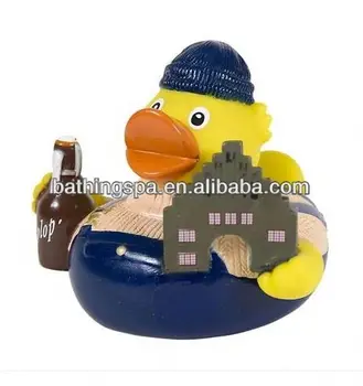 fishing rubber duck