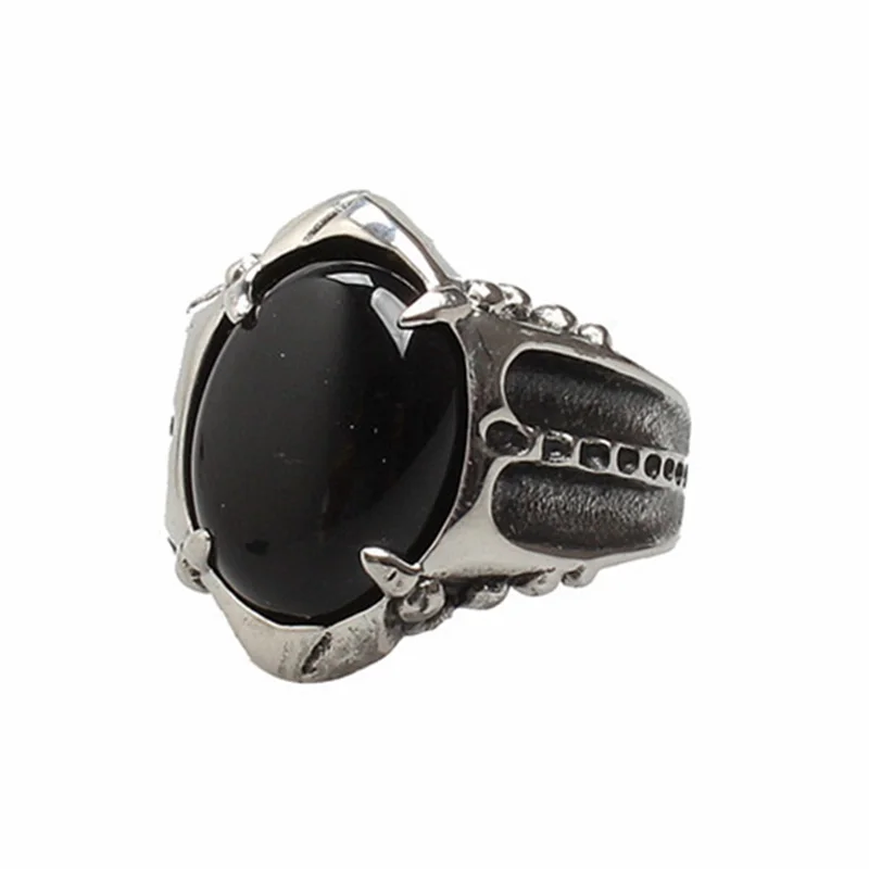 

Yiwu Ruigang Cheap High Quality Black Stone Ring For Men