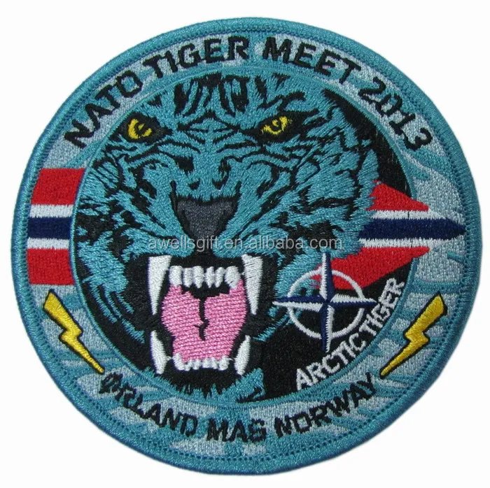 

NTM NATO TIGER MEET EMBROIDERY PATCH, 2colors