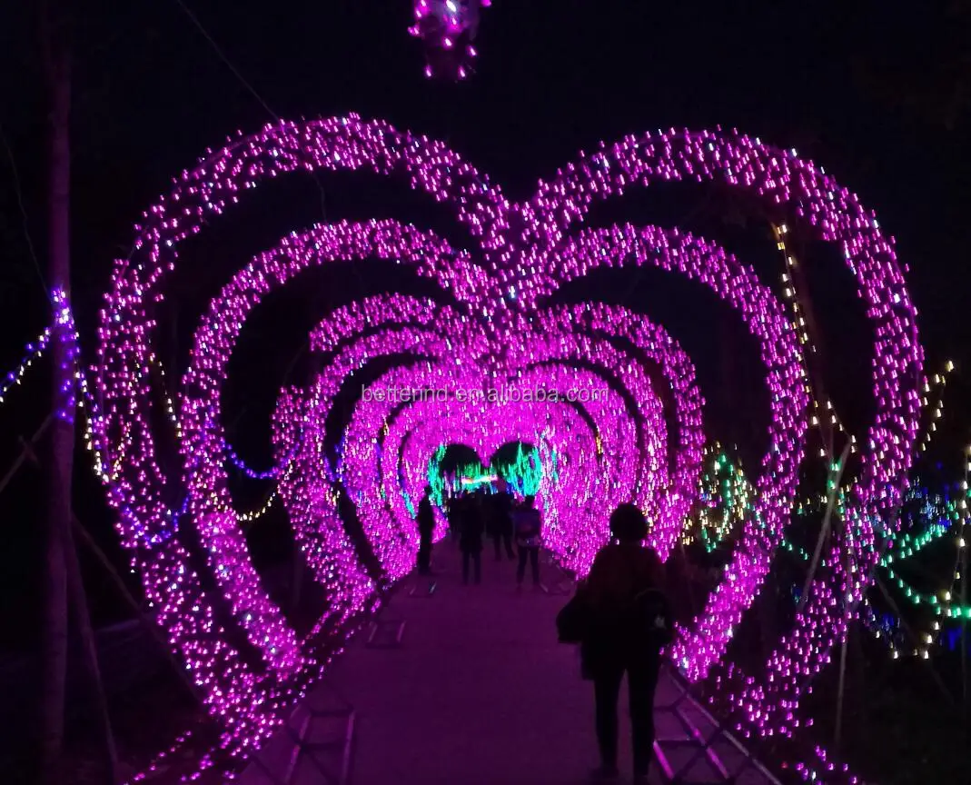 Led Heart-shaped Arch Lights For Wedding Decoration/wedding Arch Lights ...