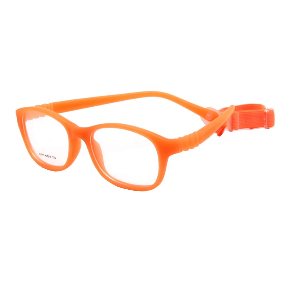 

Unbreakable boy and girls kids eye glasses frame eyewear with cord, Any color available