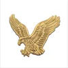 Wholesale Custom Enamel Metal Cheap Gold 3D/2D Eagle Shape Lapel Pins