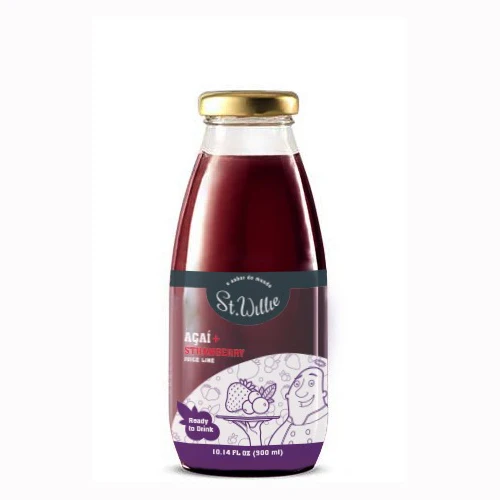 Brazil Acai Natural Fruit Juice Bottle Drink