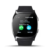 

T8 Smart Watch With Camera Music Player Facebook Whatsapp Sync SMS Bluetooth Smartwatch Support SIM TF Card For Android PHONE