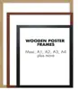 Poster Picture Frame Photo Frames Modern Picture Frame Wood Effect Maxi A1 A2 A3