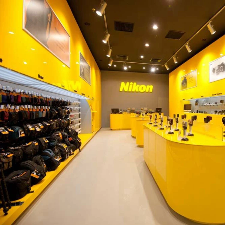 电子陈列室商店柜台设计电子商店家具