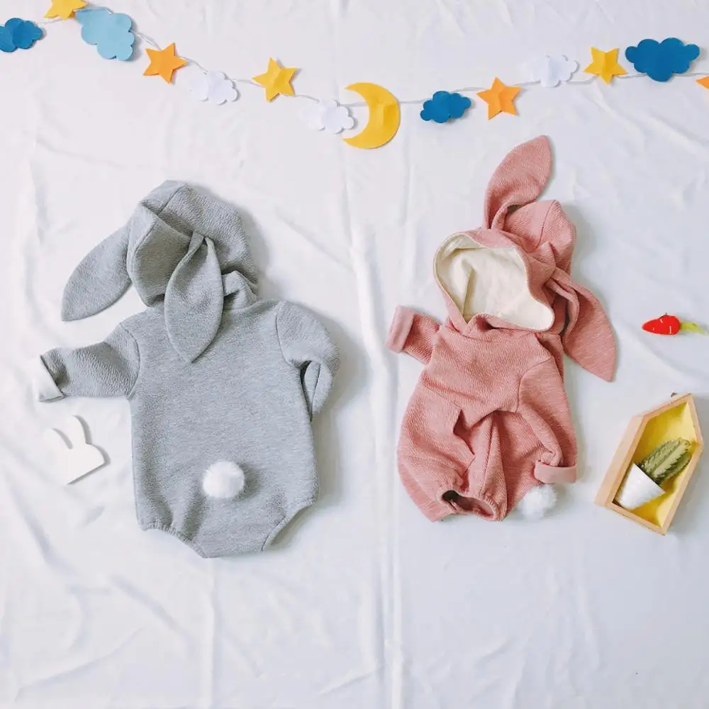 

Wholesale Baby Rabbit Stereo Modelling Jumpsuits Baby Clothes Infant Cute Cotton Romper, N/a