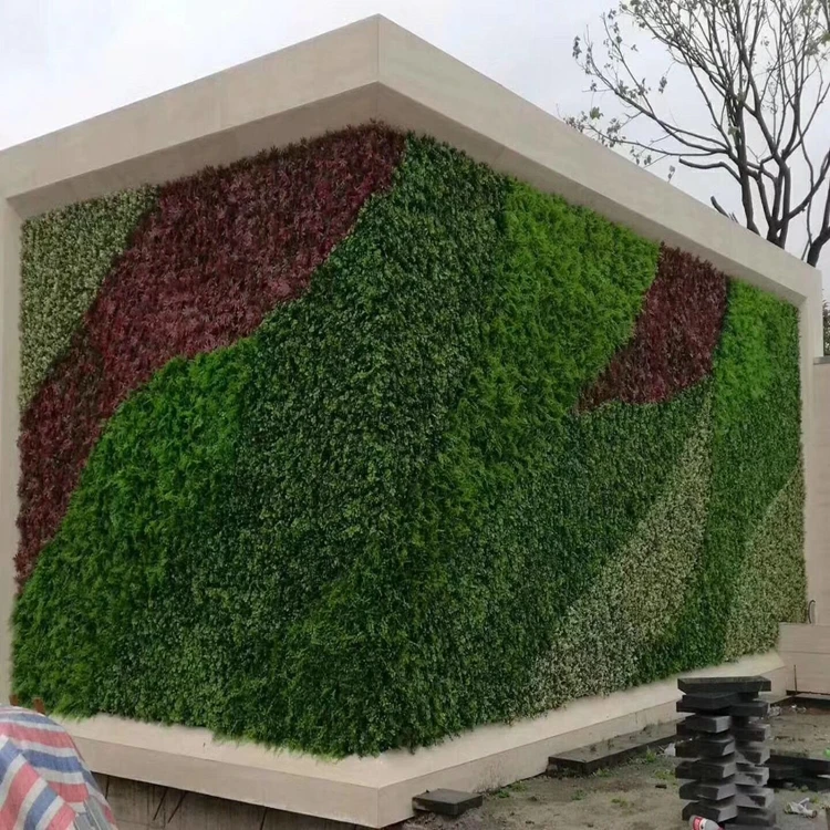 Artificial Grass Wall Garden Indoor And Outdoor Geometric Mosaic Decoration For Hotel Restaurant Park Large Area Wall Decor Buy Artificial Grass Wall Panels Green Wall Vertical Green Wall Product On Alibaba Com