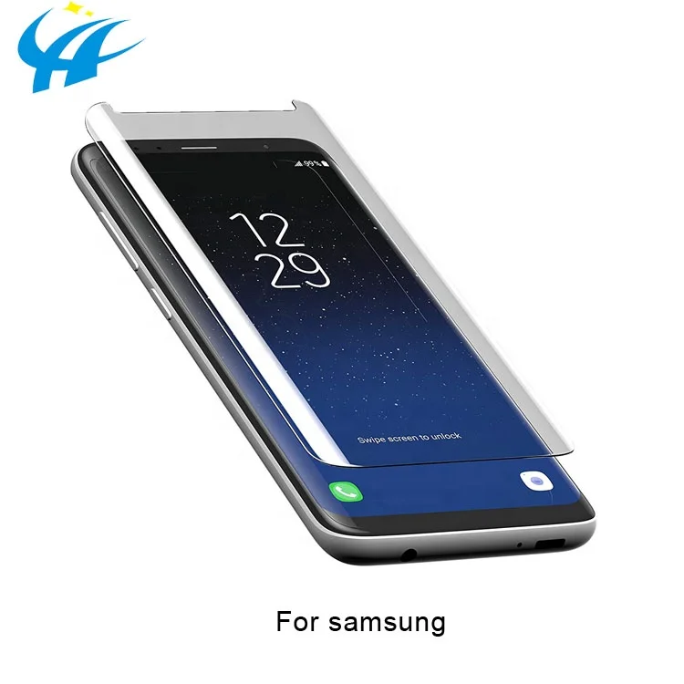 10h 2.5d super thin anti-scratch tempered nano glass 9h mobile phone screen protector for samsung s8 s9 note8 note9