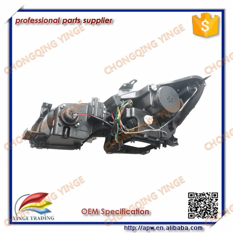 Black Housing Headlight For Lexus Gs300 Gs350 Gs430 Gs450 Led Head