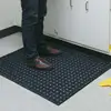 Rubber-Cal Dura-Chef Comfort Interlock Modular Restaurant Commercial Rubber Kitchen Mats