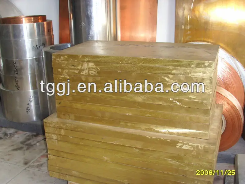 CuZn37 brass sheet with high quality for industry
