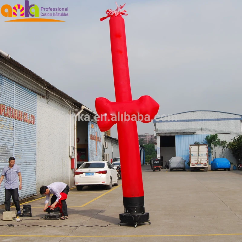
Sale Small Dancing Inflatable Advertising Man / New Style Cheap Promotion Single Leg Air Dancer 