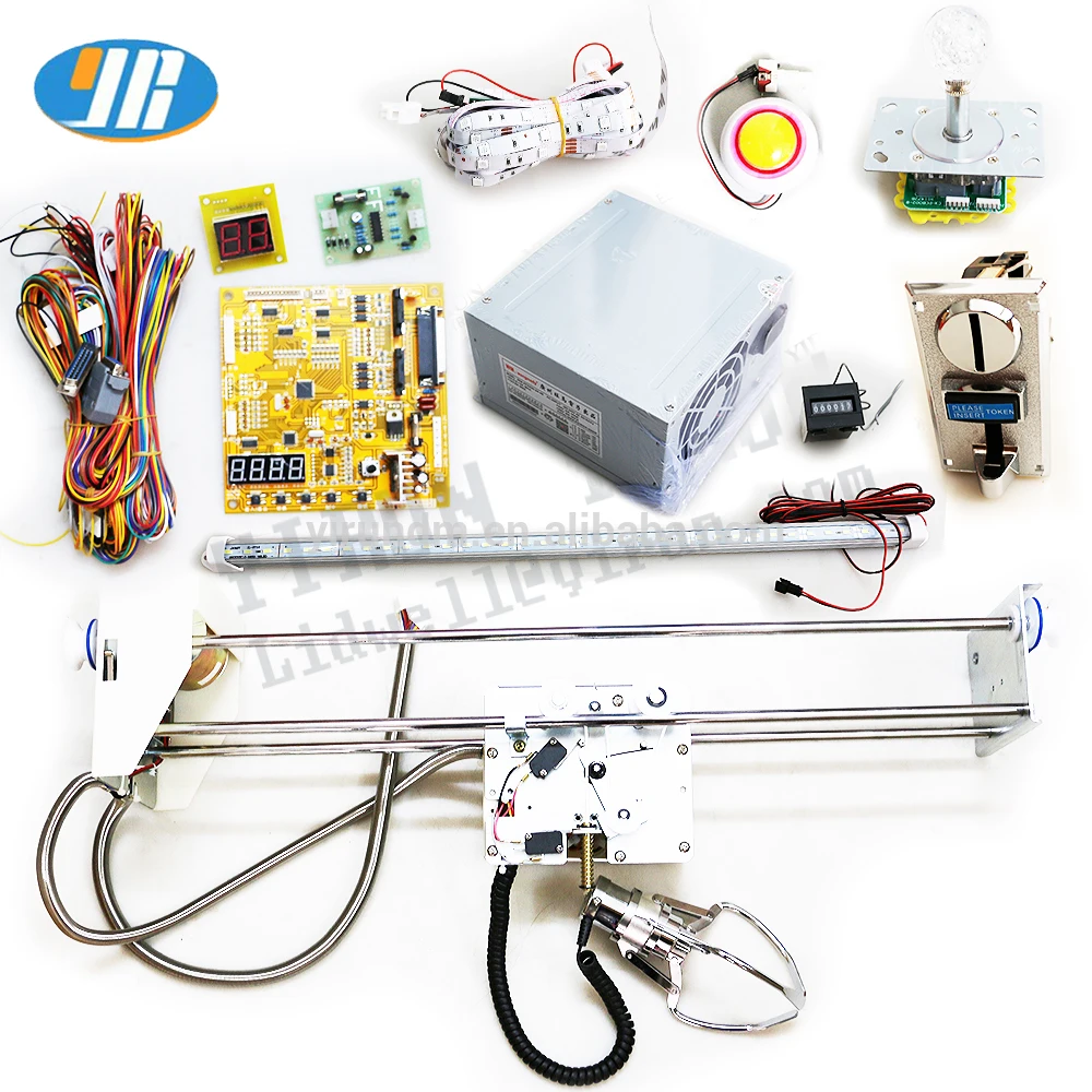 Hot sell Taiwan mother board crane machine kit for crane educational kit for kids claw arcade game