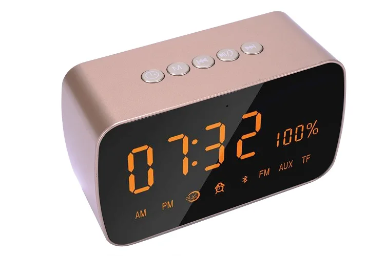 Bluetooth 4 1 Speaker With Alarm Clock Fm Radio 3 5mm Aux Input Buy Smart Alarm Clock Speaker Bluetooth Bedside Dual Alarm Clock Digital Am Fm Alarm Clock Radio Product On Alibaba Com