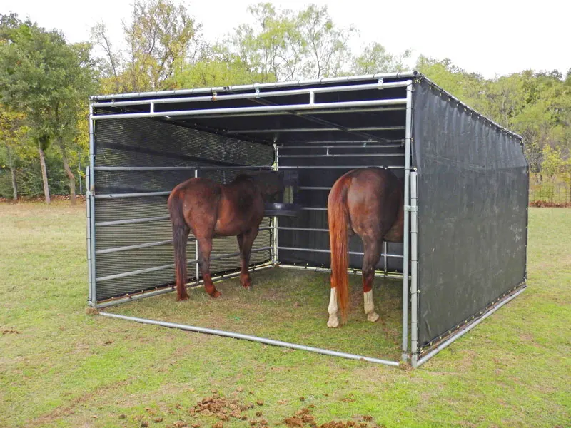 Heavy Duty Metal Storage Horse Shelter / Stalls. Buy Metal Horse