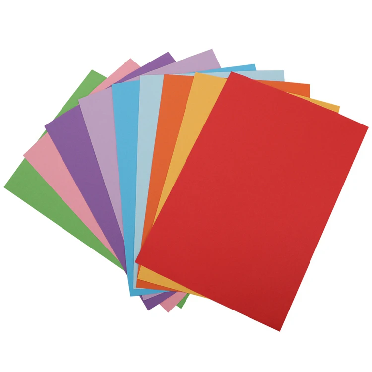 Factory sale A4 size 150g colorful woodfree color copy paper