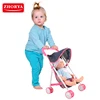 Zhorya baby lovely walking free baby doll stroller for kids
