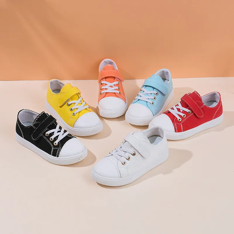 

Latest Students Unisex Hot sale Children Shoes Vulcanized Casual Shoe Kids Canvas Shoes, Customer's request