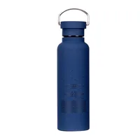 

thermal vacuum insulated BPA free leakproof double walled stainless steel sports bottle outdoor camping hiking cycling