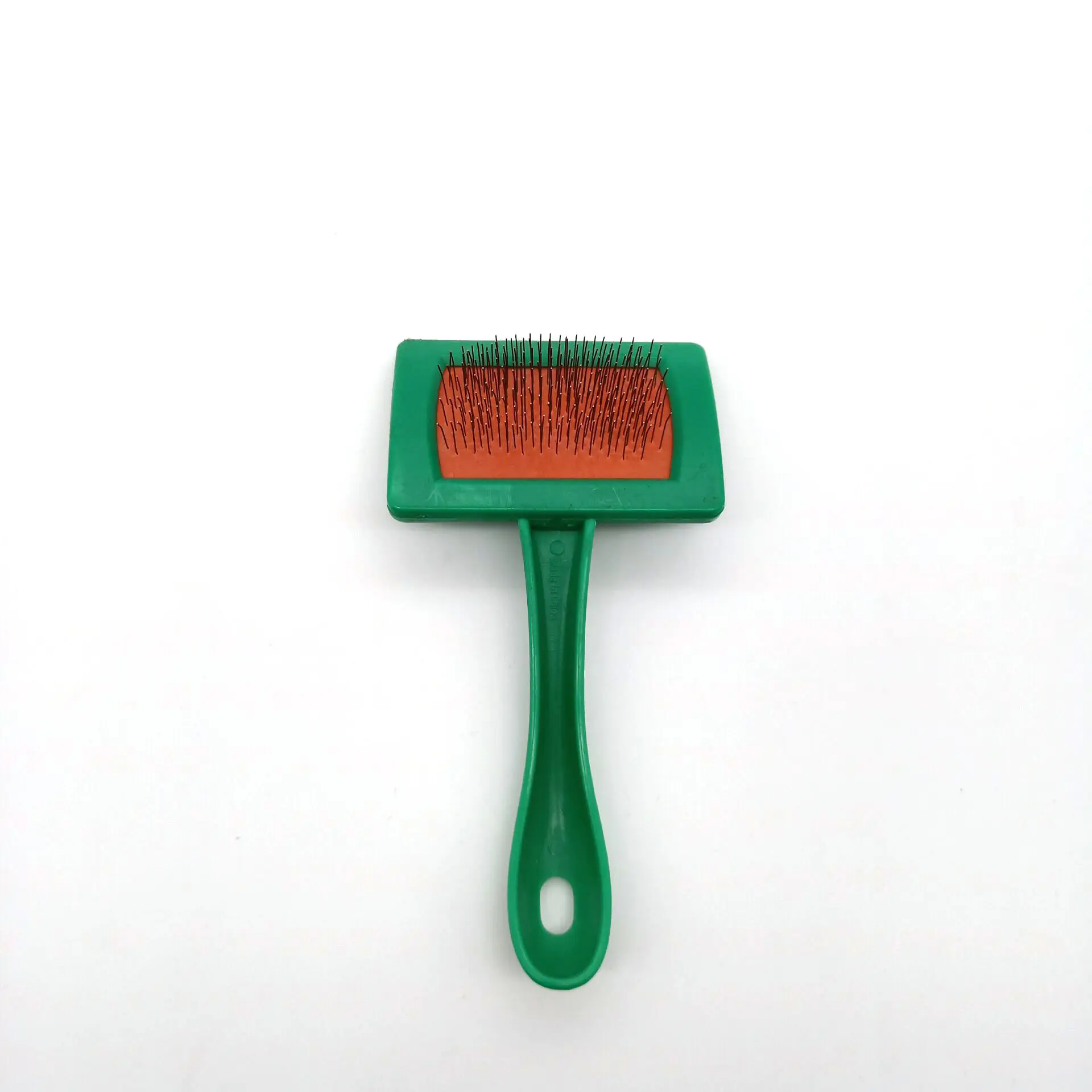 

Small Plastic Puppy Pet Dog Cat Flexible Wire Pin Hair Cleaning Removal Slicker Brush Comb, N/a