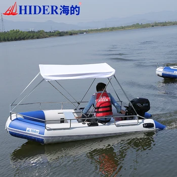 Hider New Pvc Plastic Pontoon Boat With Stainless Steel ...