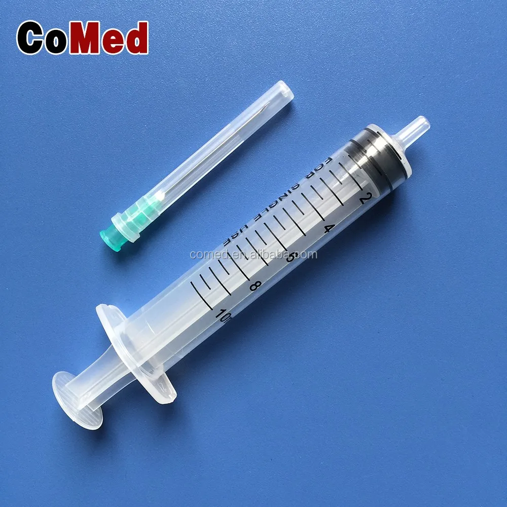 Disposable Luer Slip Syringe 10ml With Needle Buy Syringe 10ml