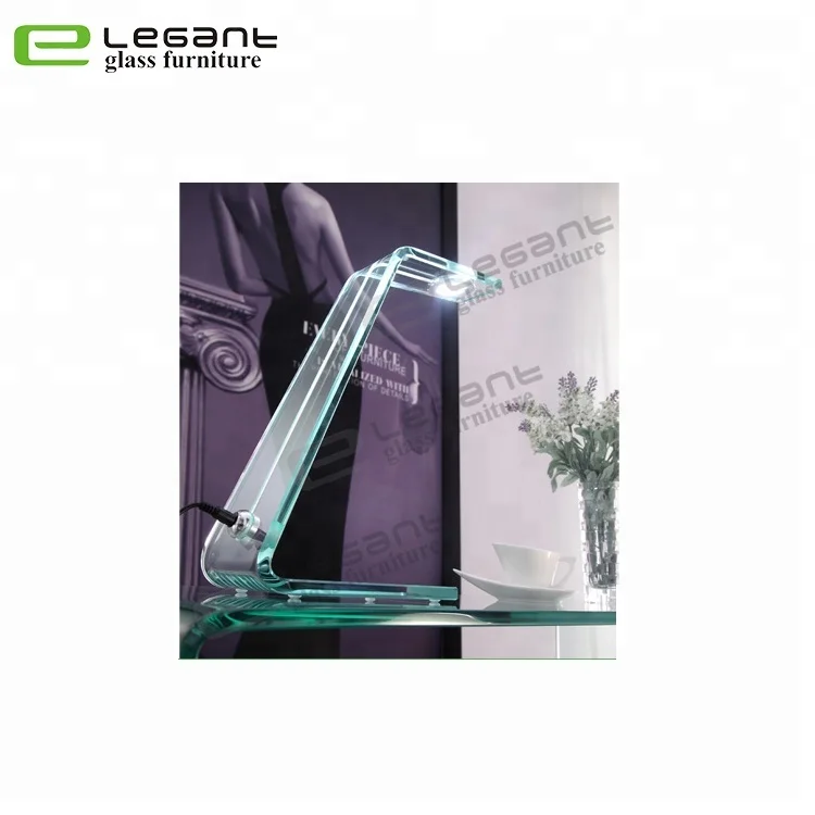 Led Curved Glass Desk Lamp