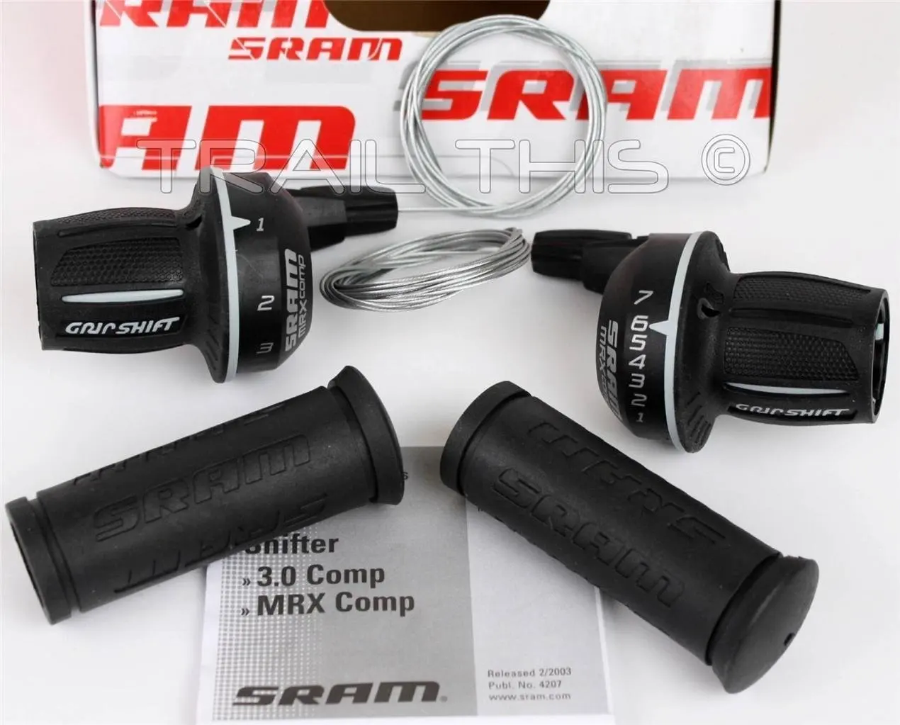 Black SRAM Ts Nx Grip Shift 11Sp Rear