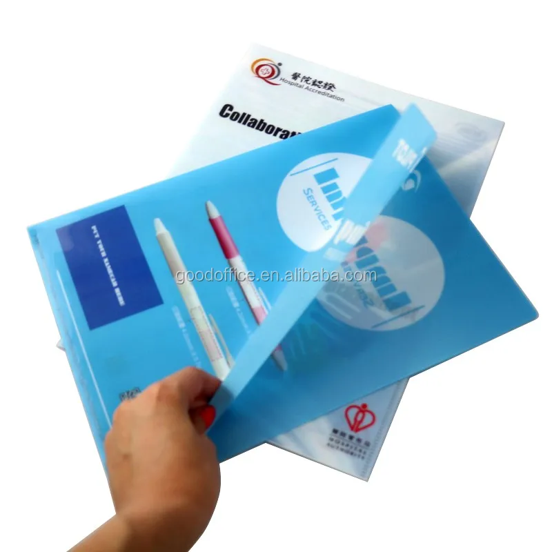 Advertising promotion PP file holder (1)