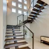 American building code wood entry steps design installing straight staircase