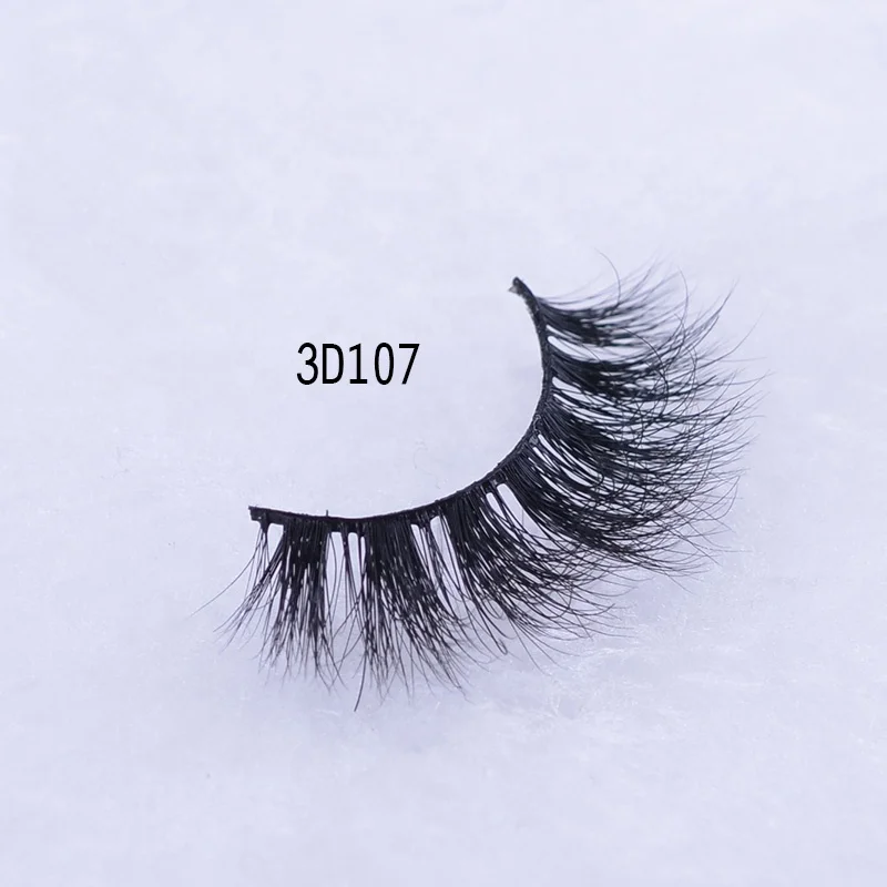 

bestseller 2018 mink eyelashes vendor false eyelashes, Natural black