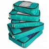 Unisex Waterproof Nylon Luggage Travel Large Packing Cubes Bags Packing Organizers 5 Piece Packing Set