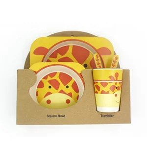 Image of 2018 german children biodegradable tableware kids sets