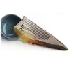 Triangle handle small hair comb dense tooth comb for sale