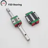 Original HIWIN EGH15 EGH15CA linear guide slider block with 15mm linear guide rail