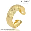 51363 Hot Sale Luxury 24k Gold Printed Broad Latest Model Bangle