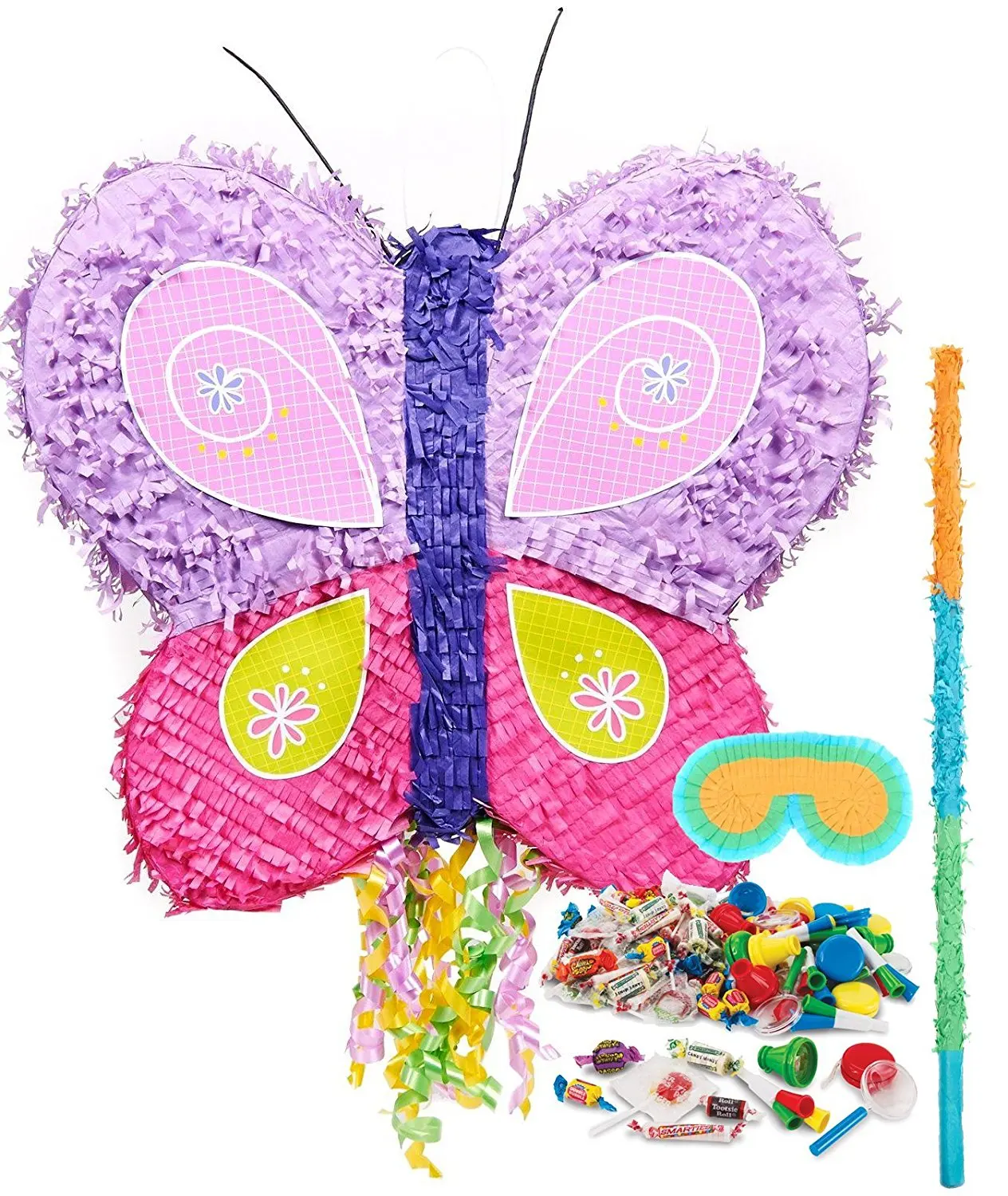 Butterfly Fairy Princess Party Supplies - Pinata. 