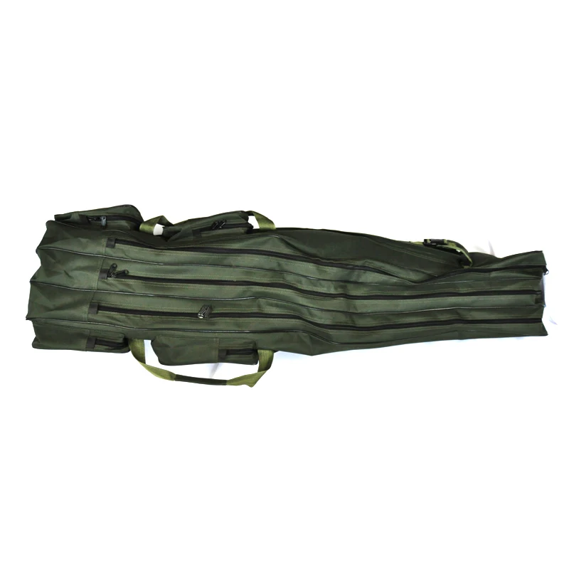 

New design waterproof big capacity fishing rod bags Portable Folding Rod Case Pole Bag, Customized color