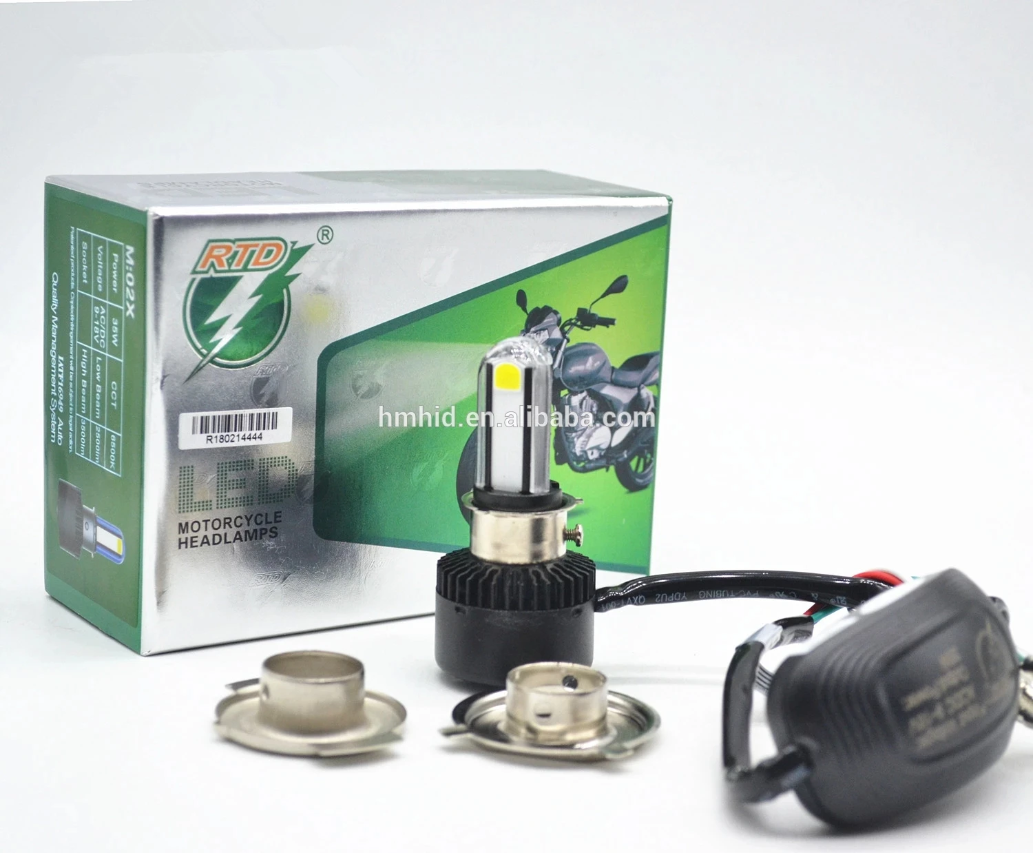 rtd led headlight 35w