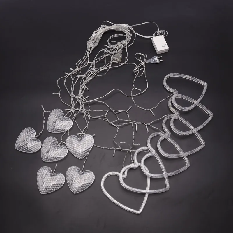 
2019 New LED Curtain String Lights for Wedding Home Decoration 