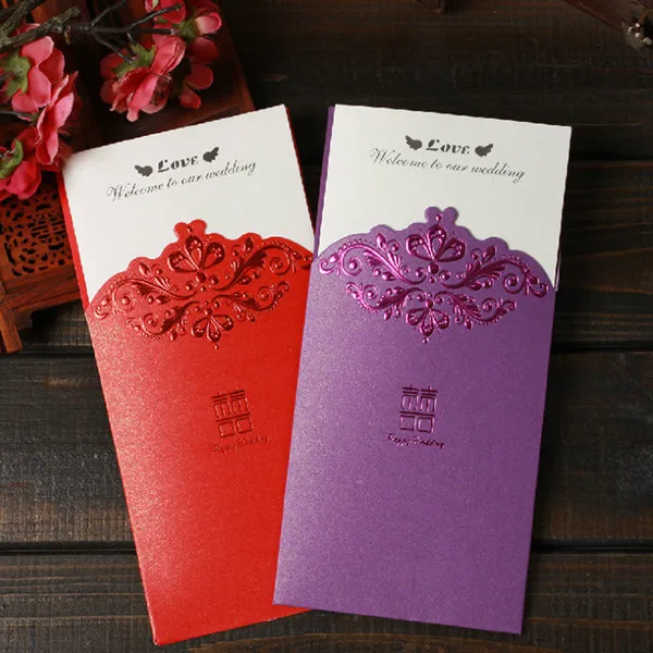 chinese  verjaardag bruiloft uitnodiging kaart papier 