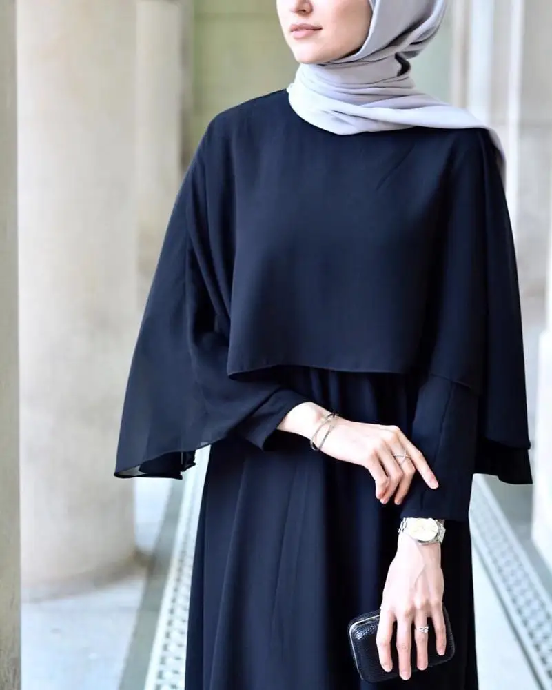 Fashion summer 2019 crepe long dress elegant women maxi dress