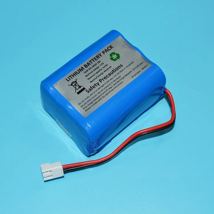 Wholesale 2s1p 18650 7.4v 1800mah 2000mah 2200mah 2600mah Rechargeable ...